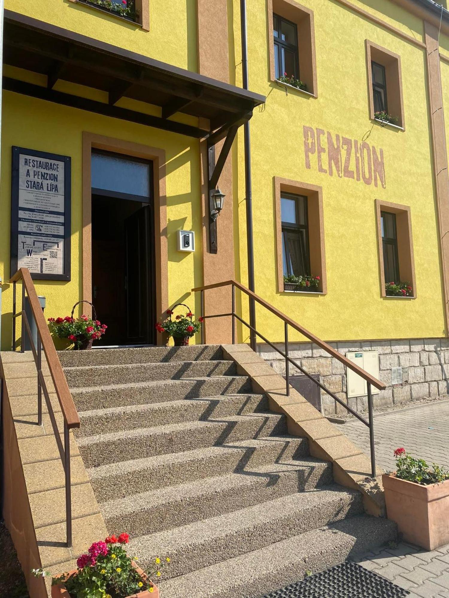 فندق Restaurace Stara Lipa Česká Lípa المظهر الخارجي الصورة